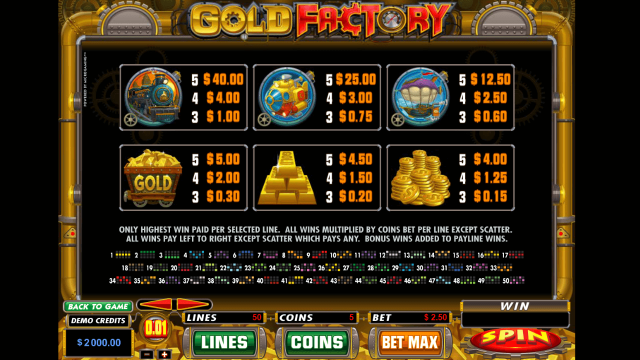 Gold Factory 5
